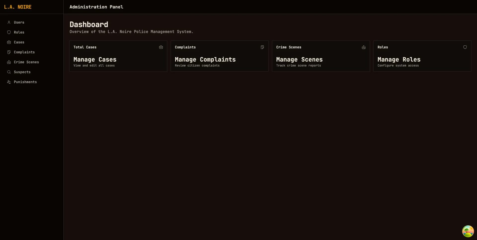 Django admin panel overview